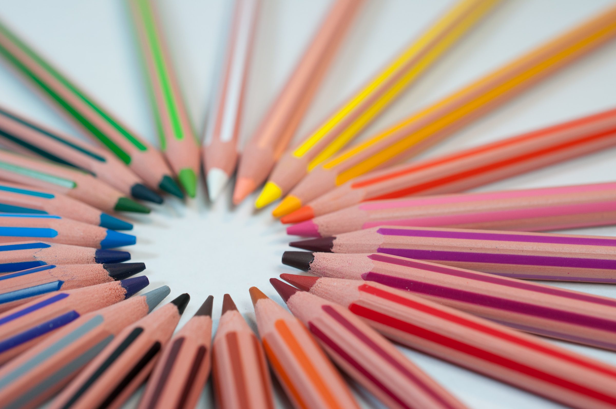 Inclusive colors in colored pencils